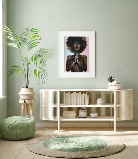"Bona" - signed poster print