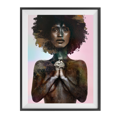 "Bona" - signed poster print