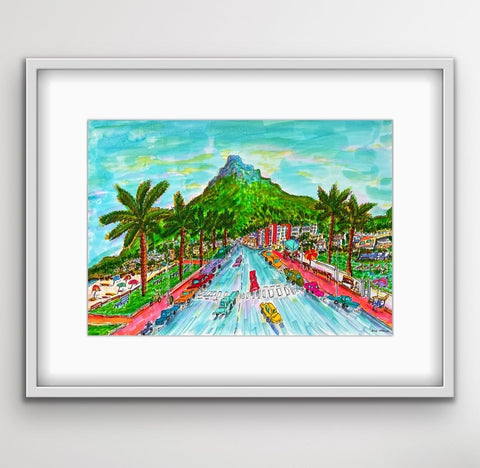 "CAMPS BAY 1" - Poster Print