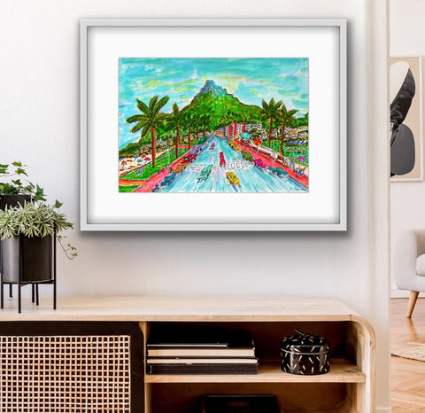 "CAMPS BAY 1" - Poster Print