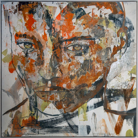 "Destiny" - Original painting, oil on Fabriano paper