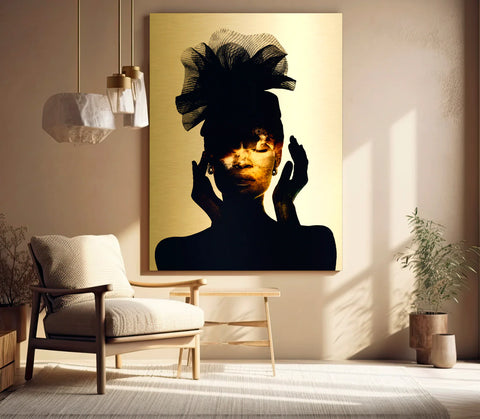 "Dhana" - limitierter Druck auf Dibond-Metall