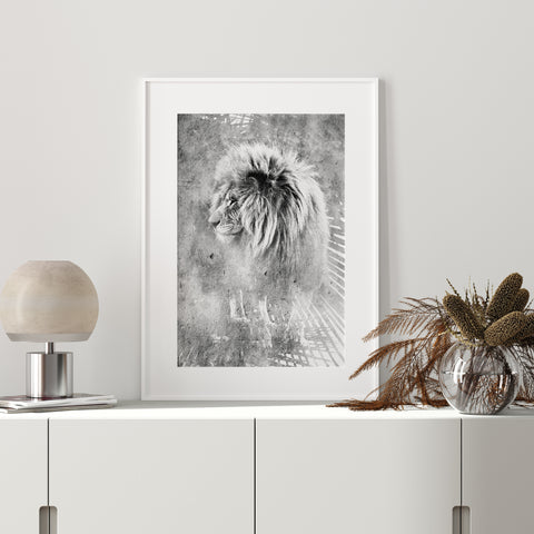 "Mufasa Invert" - signierter Poster-Print