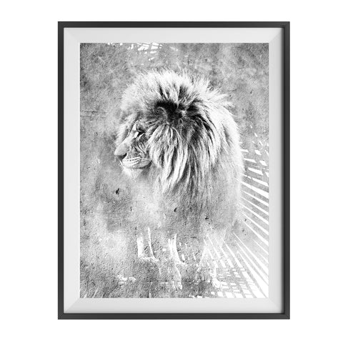 "Mufasa Invert" - signierter Poster-Print