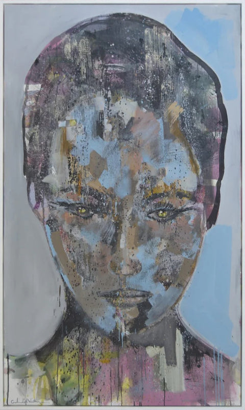 "Poise" - Originalgemälde, Öl auf Leinwand