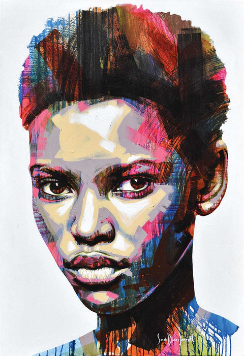 "Series 11-10" - Original painting, acrylic on canvas