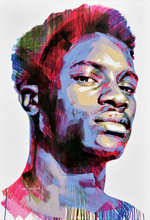 "Series 12-46" - Original painting, acrylic on canvas