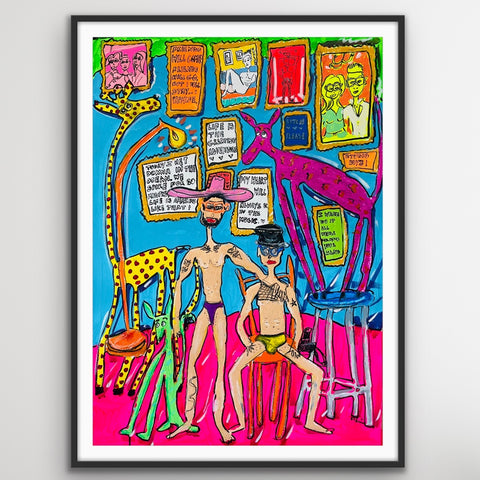 "Studio Boys" - limited poster print
