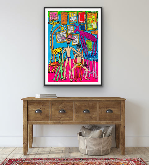 "Studio Boys" - limited poster print
