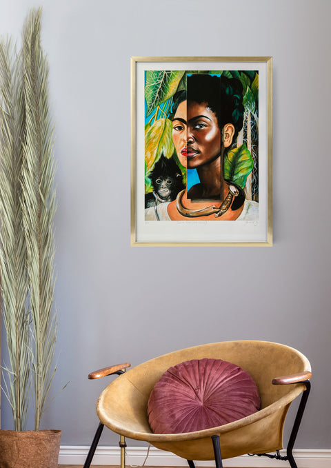 "Sukutai Frida" - limited poster print
