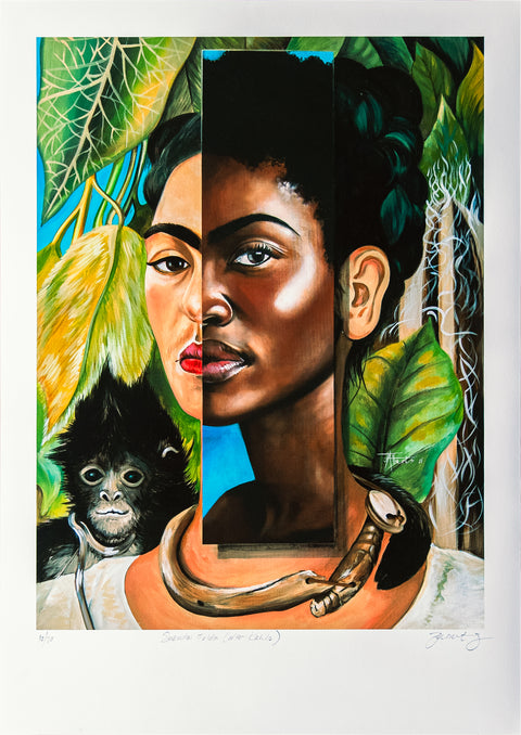 "Sukutai Frida" - limited poster print