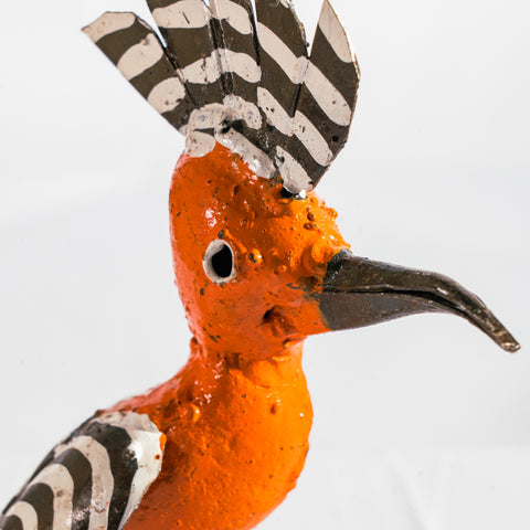 On request - Metal sculpture Hoopoe Small