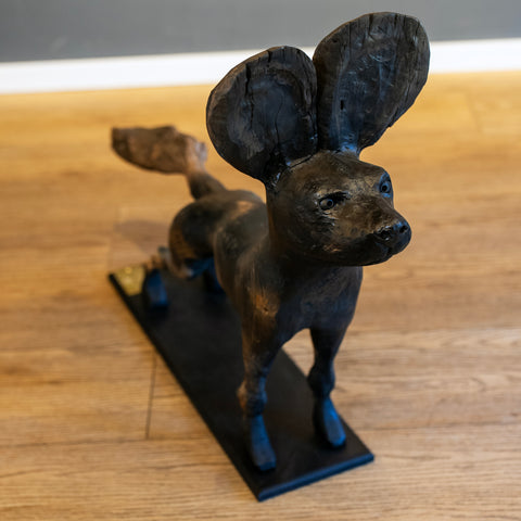 Wild Dog - Treibholzskulptur