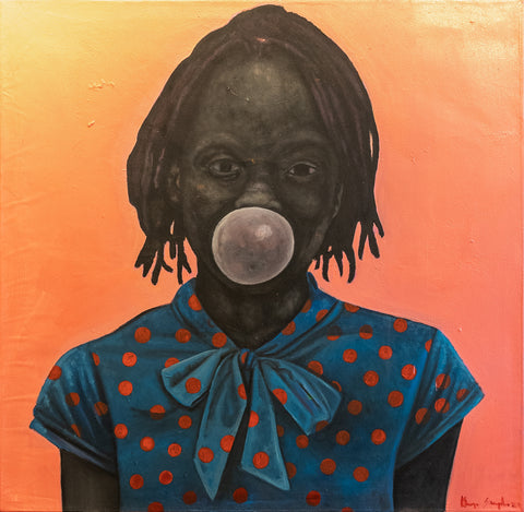 "Instungama" - Original painting, acrylic on canvas