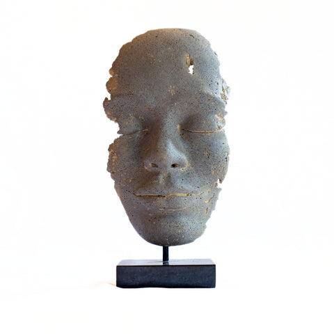 "Medium Muse" - stone sculpture