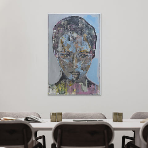 "Poise" - Originalgemälde, Öl auf Leinwand
