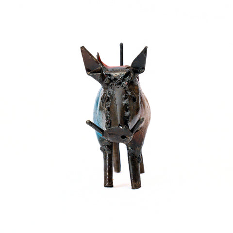 Metal Sculpture Warthog - Mini Colorful