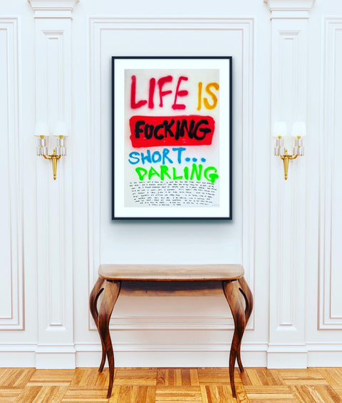 "Life." - limitierter Poster-Print