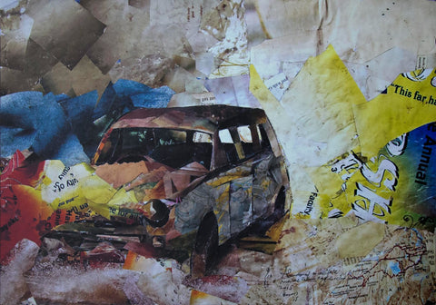 Print, Giclée auf Archivpapier, „Abandoned To Its Fate“ Nummer 9 von 10 vom afrikanischen Künstler Benon Lutaaya