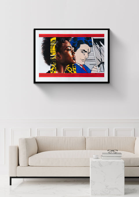 "Abiona In The Car" - limitierter Poster-Print
