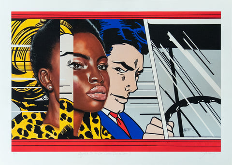 "Ayodele In The Car" - limitierter Poster-Print