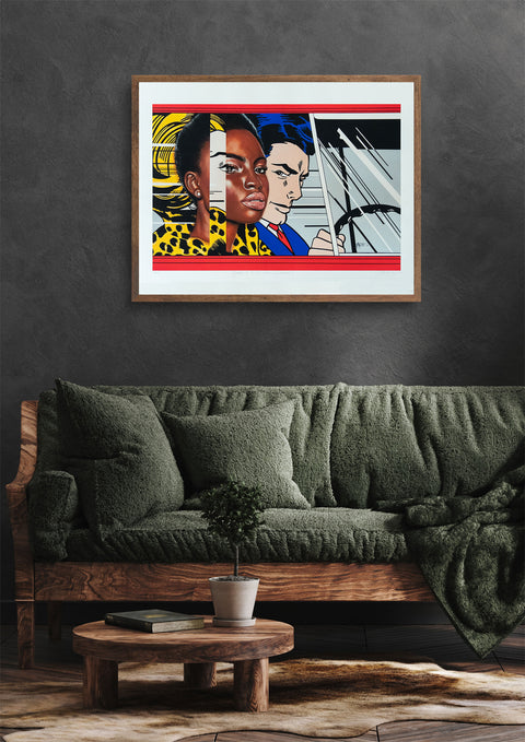 "Ayodele In The Car" - limitierter Poster-Print
