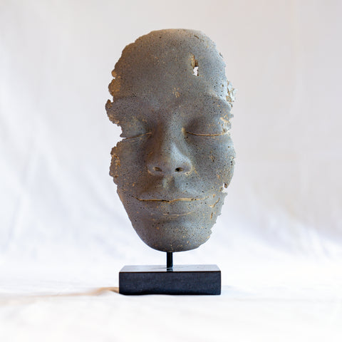 "Medium Muse" - stone sculpture