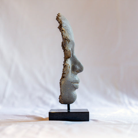 "Medium Muse" - stone sculpture