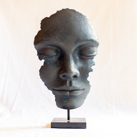 "Medium Muse" - stone sculpture