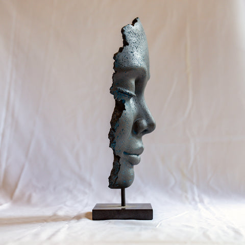 "Medium Muse" - stone sculpture