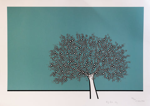 "My Blue Sky" - limitierter Druck