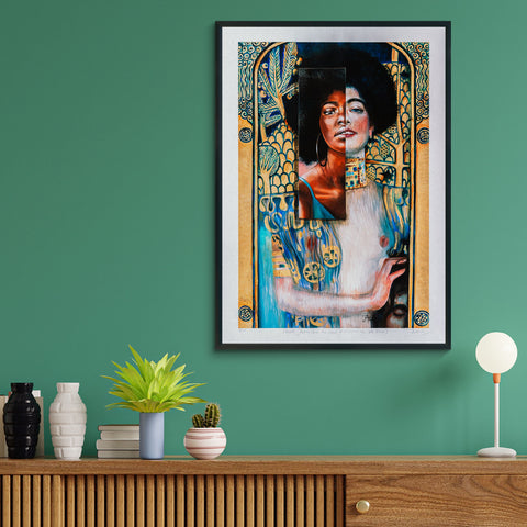 "Nubiti Judith And The Head Of Holofernes" - limitierter Poster-Print