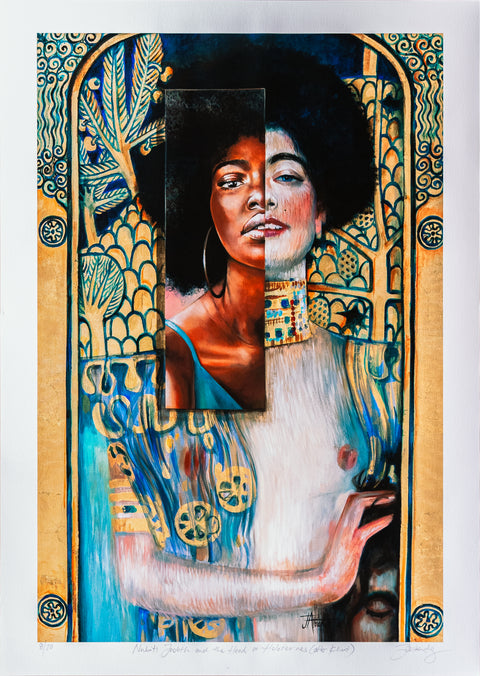 "Nubiti Judith And The Head Of Holofernes" - limitierter Poster-Print
