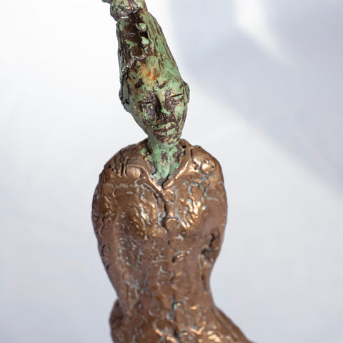 "Venus" - Skulptur, Stein und Metall