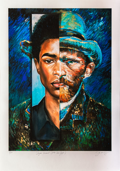 "Ziyad Vincent" - limited poster print