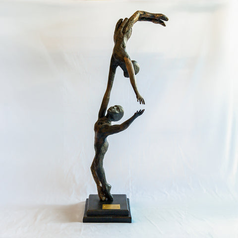 On request - "Dancers" - driftwood sculpture