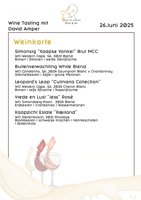 Summer Wine Tasting mit Linnea Frank am 26.06.2025